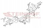 Hak holowniczy kula-A przykręcana - STEINHOF STEM-302 — zdjęcie 3