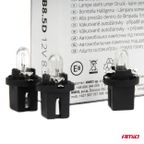 Żarówki halogenowe T5 B8.5D 12V BAX1.2W 10szt. - AMIO AMI03371 — zdjęcie 3