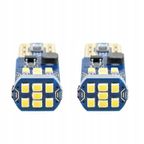 Żarówki LED CANBUS 21SMD UltraBright 2016 T10 W5W White 12V 24V - AMIO AMI02445 — zdjęcie 4