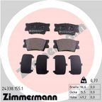 Klocki hamulcowe - ZIMMERMANN 24338.155.1 — zdjęcie 2