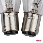 Żarówki halogenowe P21/5W BAY15D 12V 2szt. blister - AMIO AMI03353 — zdjęcie 3