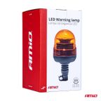 Lampa ostrzegawcza błyskowa kogut 39 LED flex R65 R10 12V 24V WAR09P - AMIO AMI01501 — zdjęcie 5