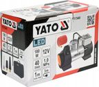 Kompresor Samochodowy z Lampą LED 180W - YATO YATYT-73460 — zdjęcie 5