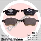 Klocki hamulcowe - ZIMMERMANN 21911.200.1 — zdjęcie 2