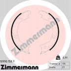 Szczęki hamulcowe - ZIMMERMANN 10990.158.7 — zdjęcie 2