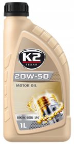 Texar 20w50 xl 1l sl/cf/cf-4 - K2 MELLE O2711E