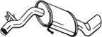 Tłumik układu wydechowego tył - BOSAL BOS247-037