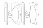 Klocki hamulcowe. vw p. golf3/vento - BOSCH 0 986 424 347 — zdjęcie 5