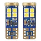 Żarówki LED CANBUS 12SMD 2835 T10e W5W White 12V 24V - AMIO AMI01636