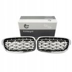 Grill bmw diament, srebrny, bmw 3 f30 - SKV 66SKV130