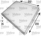 Filtr kabinowy pc essential / zwykly - VALEO 698702 — zdjęcie 2