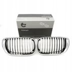 Grill bmw pojedyncza listwa, chrom, bmw 3 e46 facelift - SKV 66SKV078