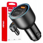 Ładowarka samochodowa 2x USB-C + USB-A 12V 24V 95W - AMIO 04372