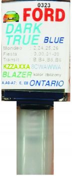 Arasystem lakier samochodowy 10ml ARAKLZAWWA