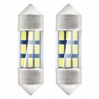 Żarówki LED STANDARD 3014 9SMD Festoon C5W C10W C3W 31mm White 12V - AMIO AMI01089