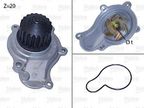 Pompa wody chrysler 2.4 - VALEO 506605
