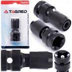 Adapter udarowy 1/2" na 1/4" kwadrat na hex - TAGRED TA4151 — zdjęcie 2