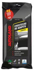 Chusteczki do kokpitu Polysk 25 szt. - AUTOLAND AUT138230199