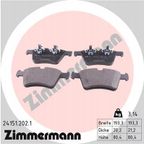 Klocki hamulcowe - ZIMMERMANN 24151.202.1 — zdjęcie 2