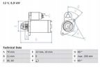 Rozrusznik - BOSCH 0 986 018 840