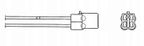 Sonda lambda subaru forester 2,0 97- - NTK 90019