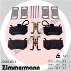 Klocki hamulcowe - ZIMMERMANN 22565.155.2 — zdjęcie 2