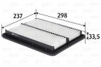 Filtr powietrza panelowy - VALEO 585478