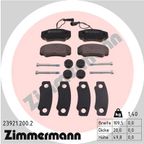 Klocki hamulcowe - ZIMMERMANN 23921.200.2 — zdjęcie 2