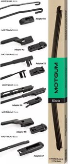 Pioro wycier 350 plaskie multiadapter - MOTGUM PP535K1 — zdjęcie 3