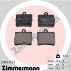 Klocki hamulcowe - ZIMMERMANN 21900.155.1 — zdjęcie 2