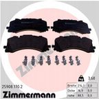 Klocki hamulcowe - ZIMMERMANN 25908.170.2 — zdjęcie 2