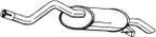 Tłumik układu wydechowego tył - BOSAL BOS200-033