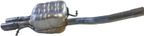 Tłumik układu wydechowego tył - BOSAL BOS233-155