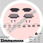 Klocki hamulcowe - ZIMMERMANN 24537.160.3 — zdjęcie 2