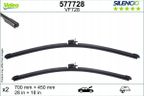 Piora wycier 700+450 plaskie vf728 flatb - VALEO 577728 — zdjęcie 2