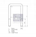 Strzemię resoru - DT SPARE PARTS 7.11033