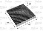 Filtr kabinowy weglowy pc protect / - VALEO 715679 — zdjęcie 2
