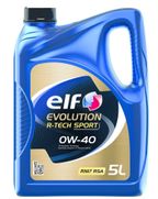 Oleje i smary - ELF EVO R-TECH SPORT 0W40 5L