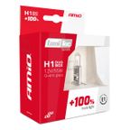Żarówki halogenowe H1 12V 55W LumiTec SILVER +100% DUO - AMIO AMI01401 — zdjęcie 5