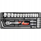 Zestaw narzędziowy 25cz. 1/2 .. - YATO YT12671