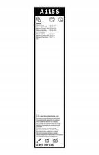 Pióro wycieraczki Aerotwin, komplet - BOSCH 3 397 007 115 — zdjęcie 5