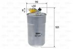 Filtr paliwa diesel przepływowy - VALEO 587568 — zdjęcie 2