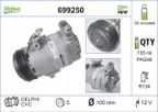 Sprężarka Klimatyzacji Opel Zafira - VALEO 699250 — zdjęcie 2