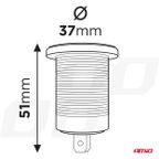 Wodoodporna ładowarka z gniazdami 2x USB 12V 24V MOD-03 - AMIO AMI02853 — zdjęcie 4