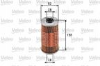 Filtr oleju wkład - VALEO 586534 — zdjęcie 2