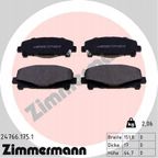 Klocki hamulcowe - ZIMMERMANN 24766.175.1 — zdjęcie 2