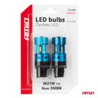 Żarówki LED CANBUS T20 7440 W21W 4SMD 1860 White 12V 24V - AMIO AMI04254 — zdjęcie 5