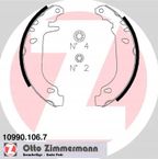 Szczęki hamulcowe - ZIMMERMANN 10990.106.7 — zdjęcie 2