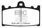Klocki hamulcowe. moto. suzuki vl 1500 intruder legen… - EBC Brakes FA366V