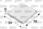Filtr kabinowy zw.xsara - VALEO 698657 — zdjęcie 2